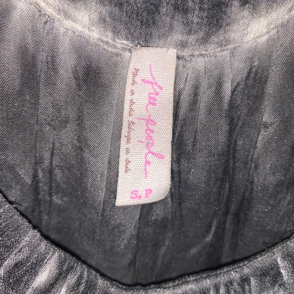 Free People Aphrodite Mini Dress Grey S - Picture 9 of 16